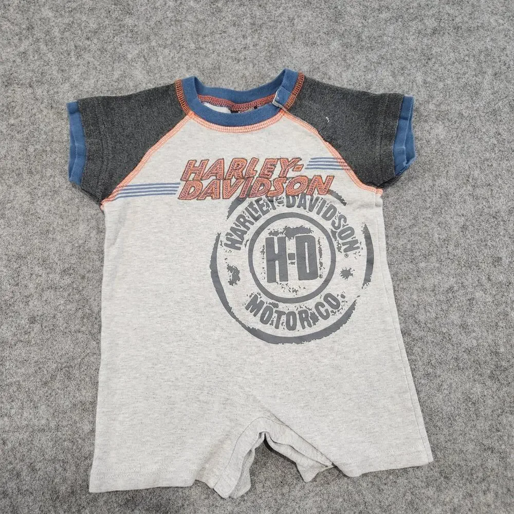 Harley Davidson Motorcycles Baby‎ Boys 18M 18 M Months One Piece Romper Bodysuit